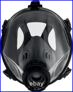 MIRA Safety CM-I01 Full-Face Industrial-Grade Gas Mask with 40Mm NATO Filter Com MIRA Safety CM-I01 Full-Face Industrial-Grade Gas Mask with 40Mm NATO Filter Com
