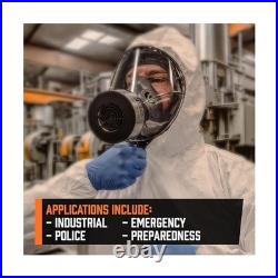 MIRA Safety CM-I01 Full-Face Industrial-Grade Gas Mask with 40mm NATO Filter