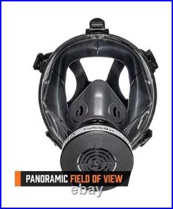 MIRA Safety CM-I01 Full-Face Industrial-Grade Gas Mask with 40mm NATO Filter