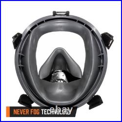 MIRA Safety CM-I01 Full-Face Industrial-Grade Gas Mask with 40mm NATO Filter MIRA Safety CM-I01 Full-Face Industrial-Grade Gas Mask with 40mm NATO Filter