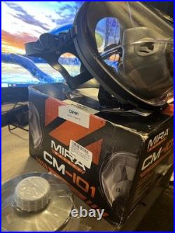 MIRA Safety CM-I01 Gas Mask & CBRN Filter Military Grade NEW Black