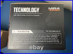 MIRA Safety Tactical Gas Mask with Drinking System And 2 Filters Black (CM8M)