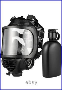 MIRA Safety Tactical Gas Mask with Drinking System Black (CM6M) R10