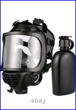 MIRA Safety Tactical Gas Mask with Drinking System Black (CM6M) R10