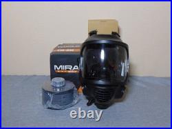 MIRA Tactical Gas Mask CM-6M Full Face Respirator WithFilter NEW