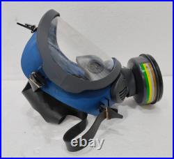 MPL 3000T Full Face Respirator Gas Mask EN136 CL2 RD40 Thread with FilterCartridge
