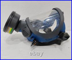 MPL 3000T Full Face Respirator Gas Mask EN136 CL2 RD40 Thread with FilterCartridge