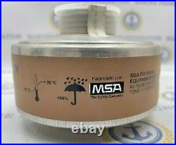 MSA 297430 Multigas Gas Mask Gas Advantage 3000 Queixo Cartage Filter Exp 2022