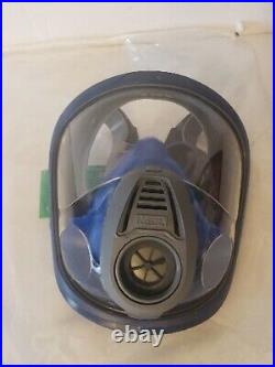 MSA 3100 Full Face Mask Respirator Gas Mask Size MEDIUM (NEW WITHNO BOX)