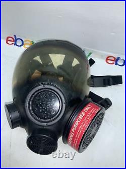 MSA 7-1293-3 Full Face Gas Mask Respirator Field Mask Large Size