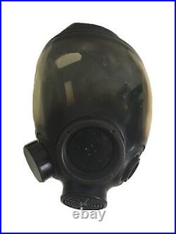 MSA 7-1293-3 Large Full Face Gas Mask Respirator Government Surplus