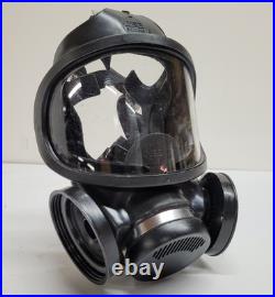 MSA 7-204-1 M4C3 Ultra-Twin Full Face Respirator Gas Mask withP100 Filters Medium