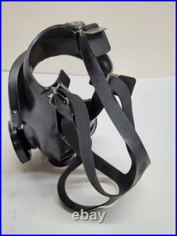 MSA 7-204-1 M4C3 Ultra-Twin Full Face Respirator Gas Mask withP100 Filters Medium