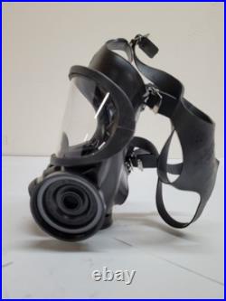 MSA 7-204-1 M4C3 Ultra-Twin Full Face Respirator Gas Mask withP100 Filters Medium