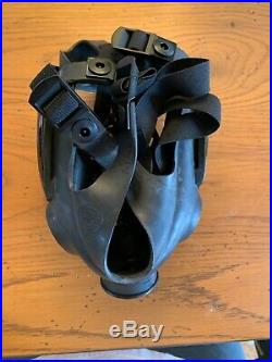 MSA ADVANTAGE 1000 Riot Gas Mask PLUS NATO Filter Adapter, #813859 Sz. M, NEW