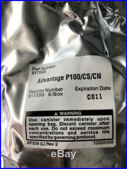MSA Advantage 1000 ChemBio Agent Gas Mask / Respirator 813860
