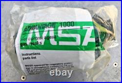 MSA Advantage 1000 NBC Gas Mask 805408 Size Medium Fully Functional Old Stock