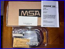 MSA Advantage 1000 Respirator Gas Mask Adult BNIB NEW 813859 WITH BRAND NEW CAN