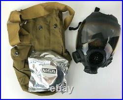 MSA Advantage 1000 Respirator Gas Mask, size M + Filter & Carrier Bag Black