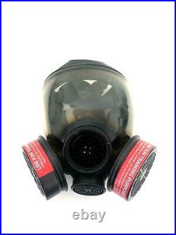 MSA Advantage 1000 Riot Control Full Face Respirator Gas Mask Small Millennium