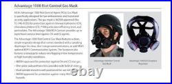 MSA Advantage 1000 Roit Control Agent Gas Mask Medium New-old stock 813859