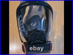 MSA Advantage Gas Mask Model 4100-H Respirator Full Face Mask