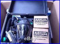 MSA C420 Responder PAPR withUltra Elite CBRN Gas Mask, NBC Filters & Case NEW