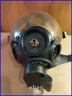 MSA CBRN Gas Mask Millennium, Fits 40mm Filter, Size MEDIUM Fast Shipping