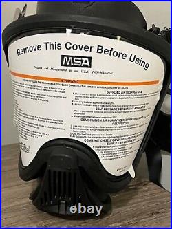 MSA CBRN Gas Mask With NEW CBRN Filter (exp 2023) 5-point Head Harness / Medium
