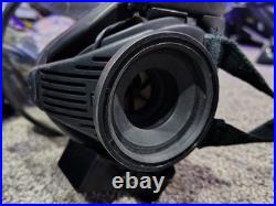 MSA Elite Full Face Mask Respirators Medium Mixed ESP II Voice Amplifier LOT 16x