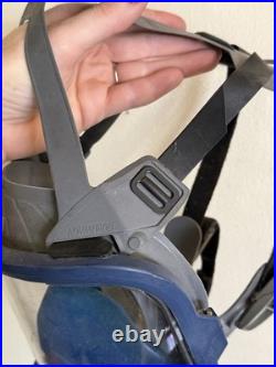 MSA Full Face Respirator Gas Mask, Medium Size Pack of 2 MSA Full Face Respirator Gas Mask, Medium Size Pack of 2