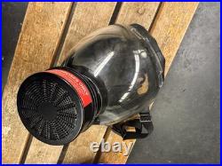 MSA Full Face Respirator Mask Medium OptiFilter XL HE 3010 Filter