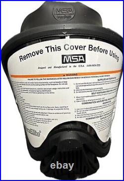 MSA Full Face Ultra Elite CBRN Gas Mask 5-point Head Harness Medium 10052781
