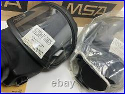 MSA GAS MASK PHALANX ALPHA TE058 With FILTER 2 SIZE LG AND 1 MD NEW Lk