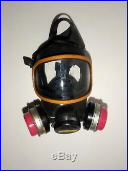 MSA Gas Mask Large Silicone Gas Mask Ultra Twin Respirator Air Purifier 471310