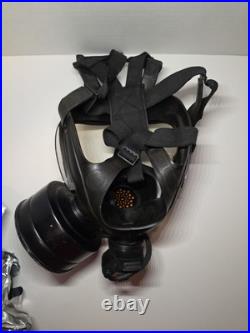 MSA Gas Mask Medium Size US CBRN Riot Control Respirator + 3M Filter Prepper