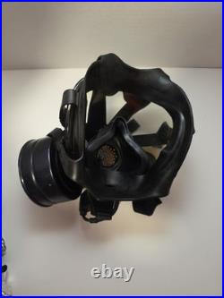 MSA Gas Mask Medium Size US CBRN Riot Control Respirator + 3M Filter Prepper