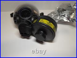 MSA Gas Mask Medium Size US CBRN Riot Control Respirator + 3M Filter Prepper