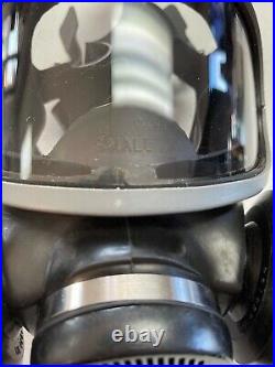 MSA Gas Mask Respirator Size S M4C3 TWIN FILTER WITH 2 FILTERS