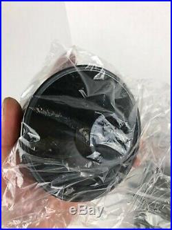 MSA Gray Millennium 40mm Respirator Gas Mask, sz M + Bag Filter Clear Outsert