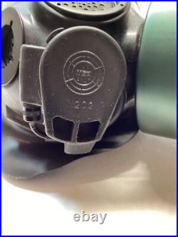MSA M2C2 Full Face Gas Mask WithCanister Respirator Riot Control New Open Box