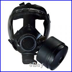 MSA MILLENNIUM 10051287 CBRN Gas Mask Respirator Sz Medium. NO Canister