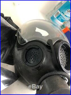 MSA MILLENNIUM CBRN / RIOT CONTROL GAS MASK Size Large #10000002350 with canister