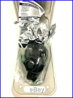 MSA MILLENNIUM CBRN / RIOT CONTROL GAS MASK Size Small #10000002350 with canister