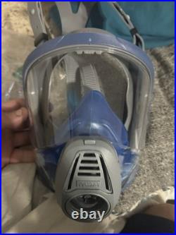 MSA MVQ M2C2 Full Face Respirator 10025286 Gas Mask Army Wear
