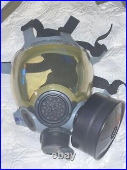 MSA Millenium gas mask with cartridge and bag Unused Small