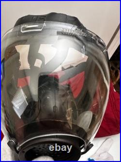 MSA Millennium 40mm MEDIUM Full Face Gas Mask WithClear Lens Outsert