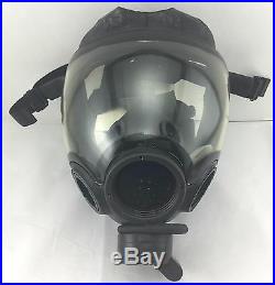 MSA Millennium 40mm NATO CBRN / Riot Control Gas Mask Only Size Large #10051288