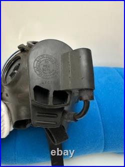 MSA Millennium 40mm SMALL Full Face Gas Mask WithClear Lens Outsert
