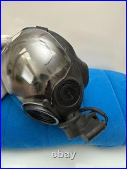 MSA Millennium 40mm SMALL Full Face Gas Mask WithClear Lens Outsert